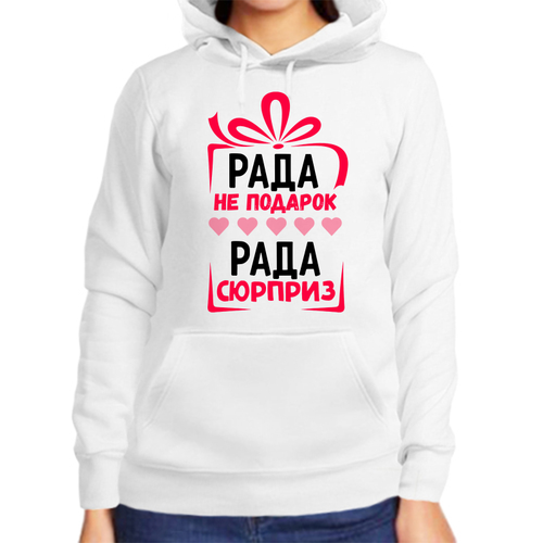 фото Худи, размер l, белый нет бренда