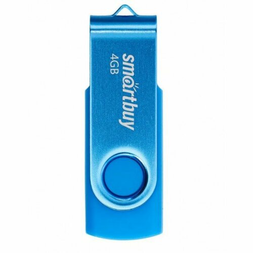 Память Flash USB 04 Gb Smart Buy Twist Blue