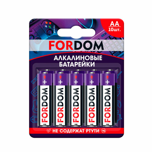 Элементы питания Fordom AA/LR6 10 шт