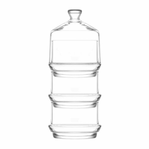 Контейнер для хранения LAV Berry с крышкой 3 шт стекло 1902₽