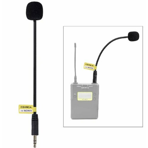 Микрофон 35мм гибкий кардиоида для sony Беспроводной микрофоны Comica CVM-GM-C2 439900₽