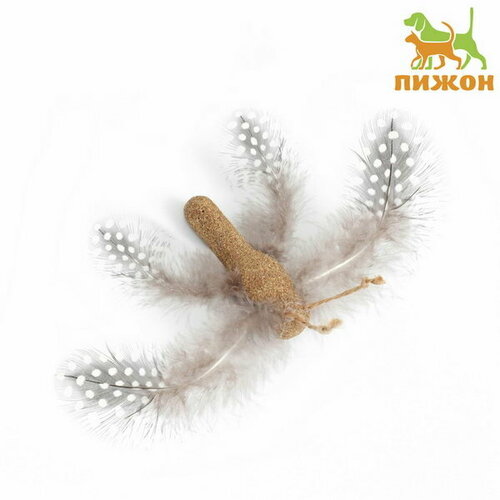 Игрушка для кошек из прессованной кошачьей мяты "Бабочка", 7.5 см