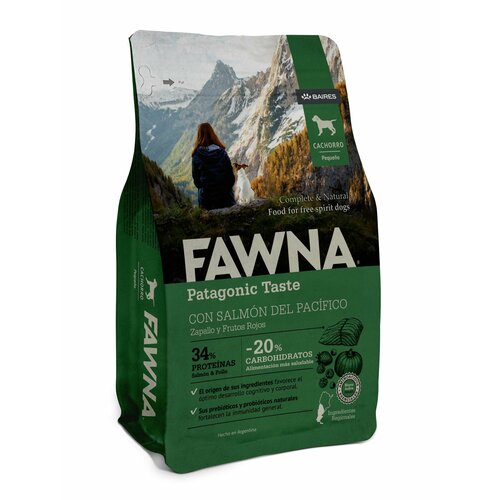 Fawna (Фавна) - Cachorros Pequeno 7.5 Kg (Для щенков мелких пород. Лосось, тыква, красные ягоды)