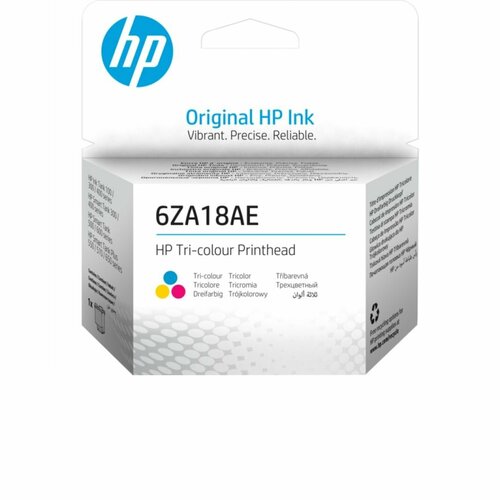 Печатающая головка HP 6ZA18AE трехцветная для HP InkTank 100/300/400 SmartTank 300/400/500/600 SmartTankPlus 550/570/650