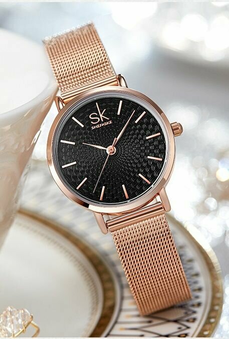 Наручные часы Часы женские наручные кварцевые подарочный комплект на 14 февраля 