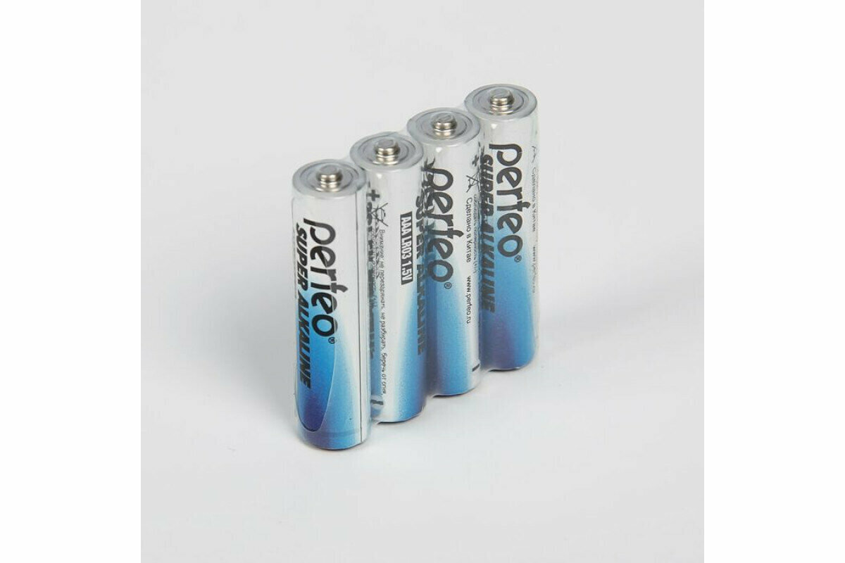 Батарейки Perfeo LR6/4SH АА Super Alkaline, 8 штук