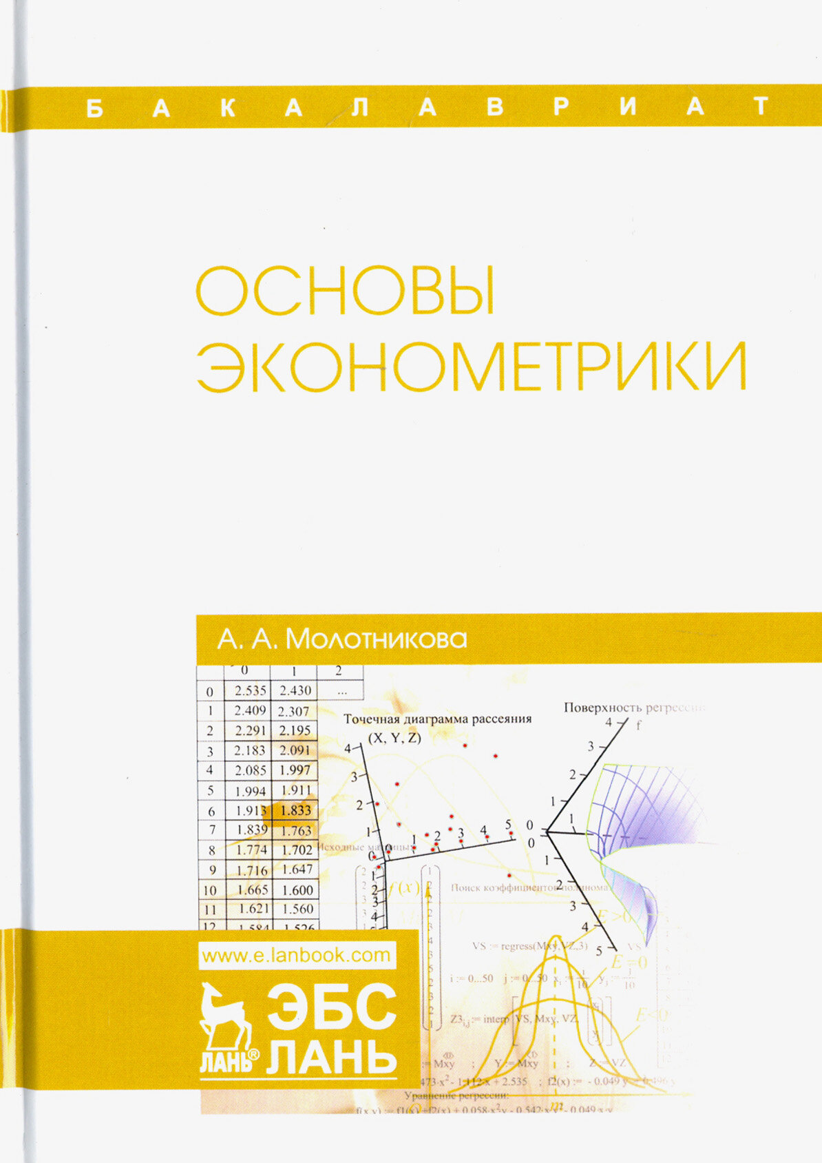 Основы эконометрики (Молотникова Антонина Александровна) - фото №4