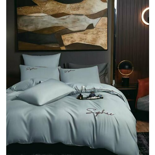 Комплект постельного белья Candies Евро Жатка с резинкой по кругу 2799₽