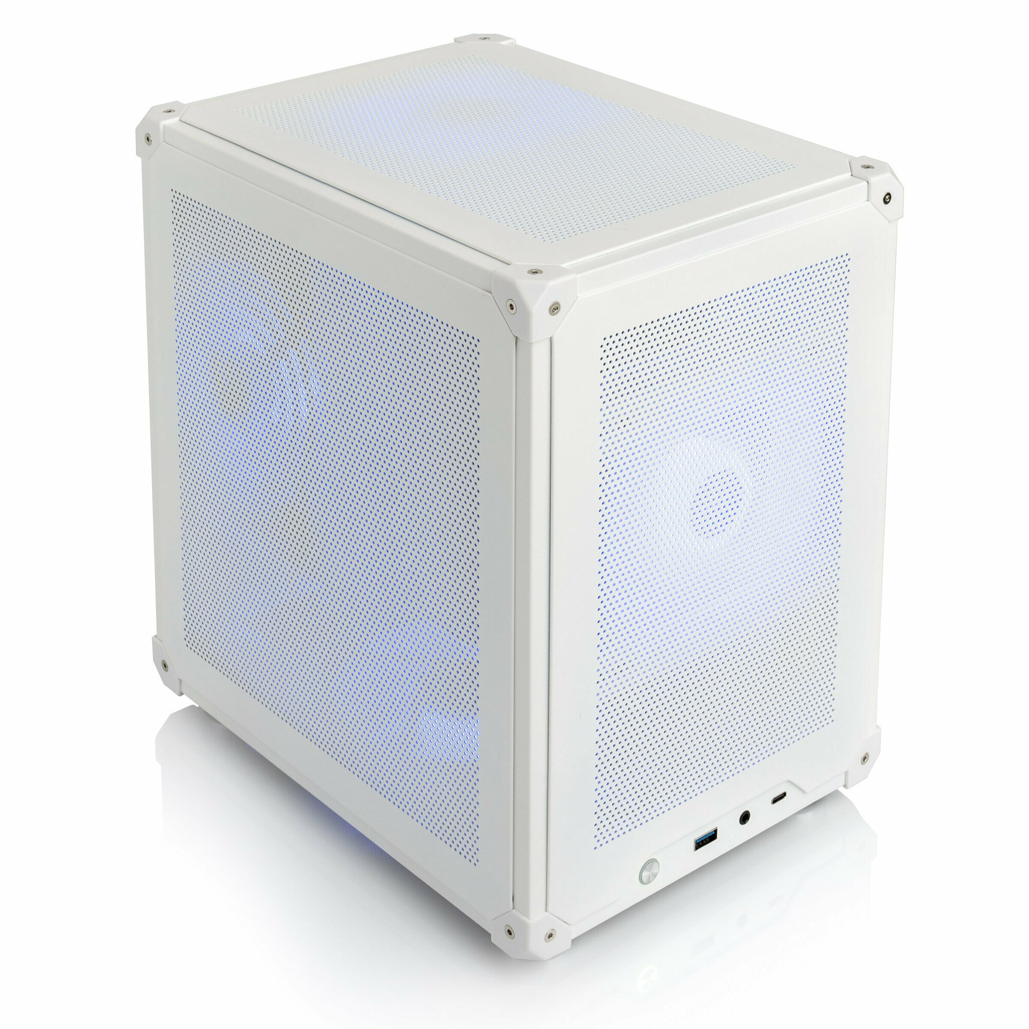 Системный блок ZEBRA Cube (Intel Core i3-2100 (3.1 ГГц), RAM 4 ГБ, SSD 128 ГБ, NVIDIA GeForce GT 730 (2 Гб), Windows 10 Home), белый — фото 6