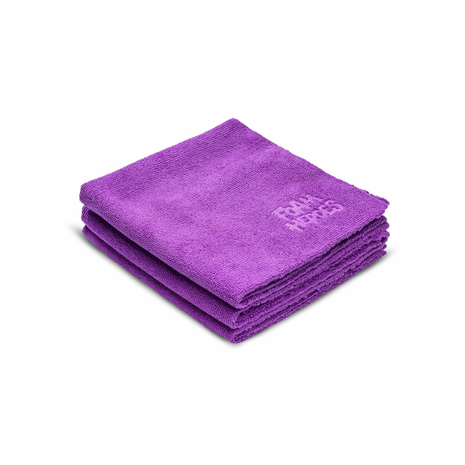 фото Двухсторонняя микрофибра без оверлока Terry Wipe 3 шт, 40х40см, 360г/м2 от Foam Heroes набор салфеток для салона автомобиля