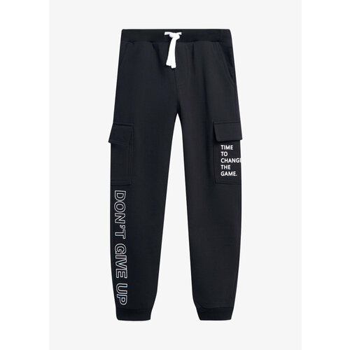 фото Брюки funday, размер 140, черный