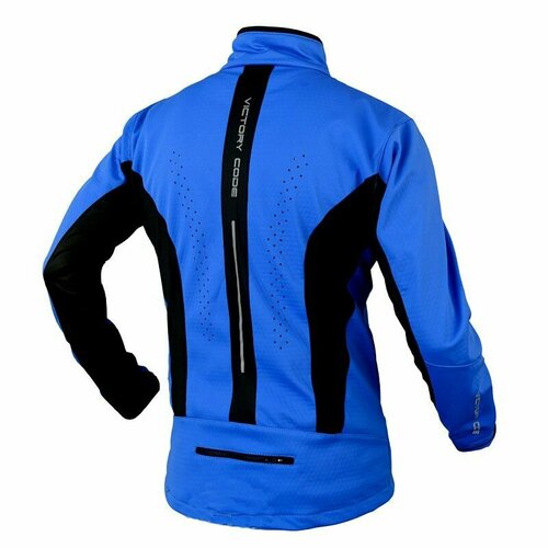 Куртка спортивная VICTORY CODE, размер 44, голубой victory code размер 44 красный черный
