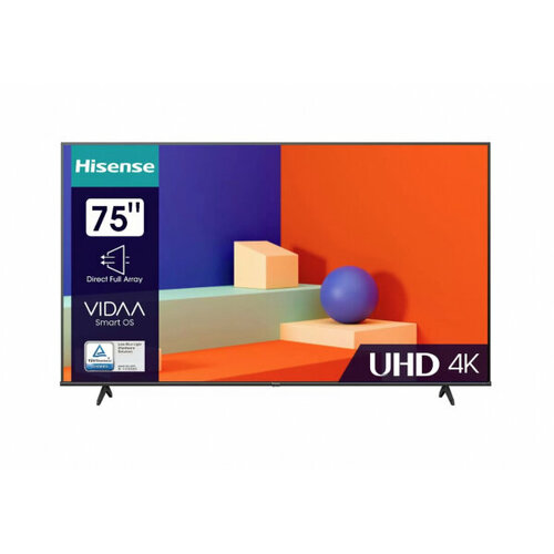 Телевизор LED Hisense 75 75A6K черный 11212500₽