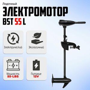 Лодочный мотор BST 55 L электрический