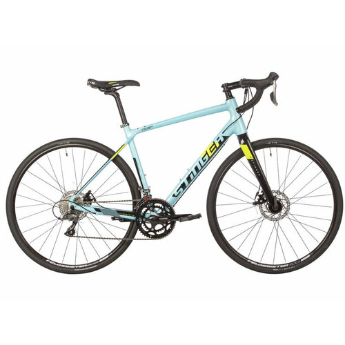 Шоссейный велосипед Stinger Stream EVO, год 2021, цвет Синий, ростовка 19 шоссейный велосипед format 5222 cf год 2021 ростовка 21 цвет коричневый