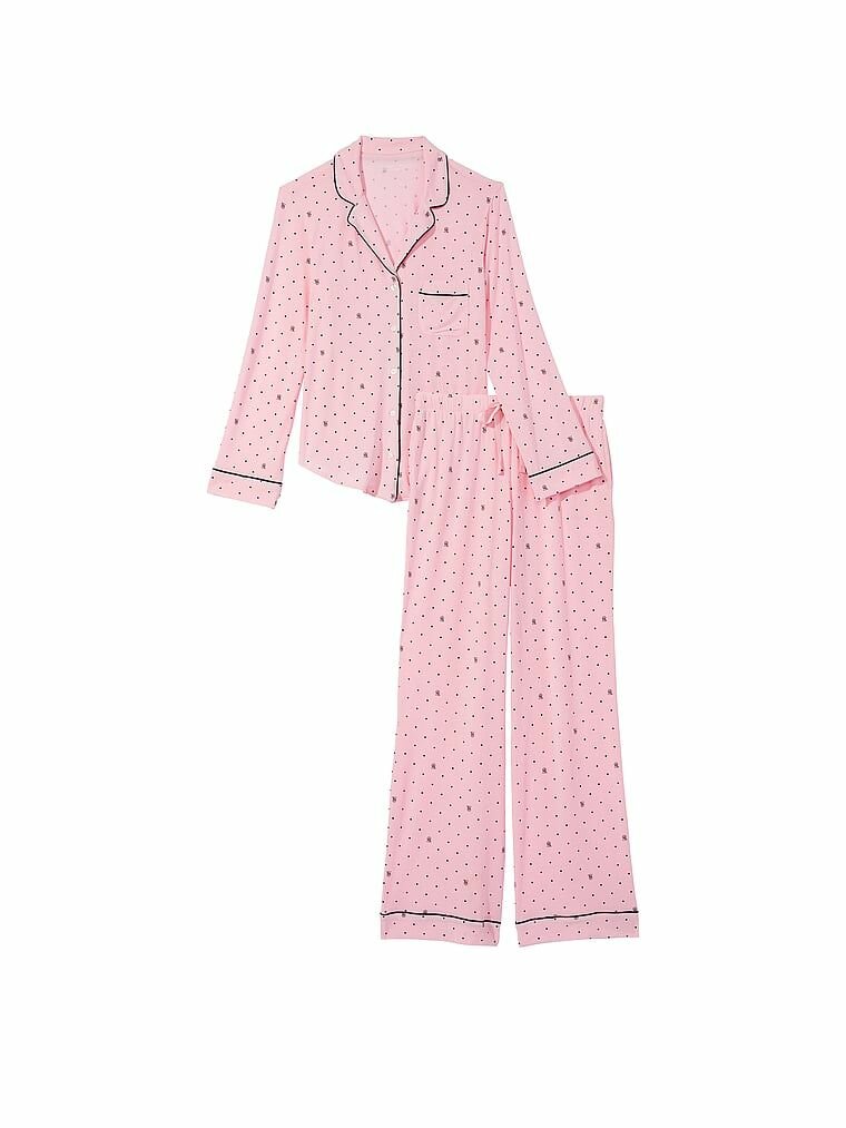 Пижама Victoria's Secret, размер S Regular, розовый - фотография № 4