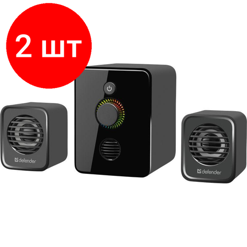 Комплект 2 штук, Акустическая система 2.1 Defender V12 11 Вт, питание от USB