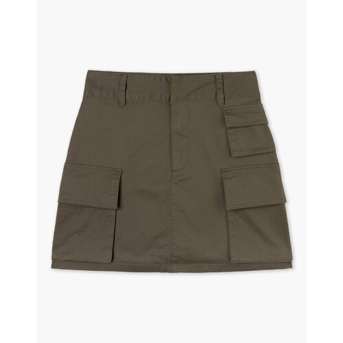 фото Юбка gloria jeans, размер xxs (36-38), хаки