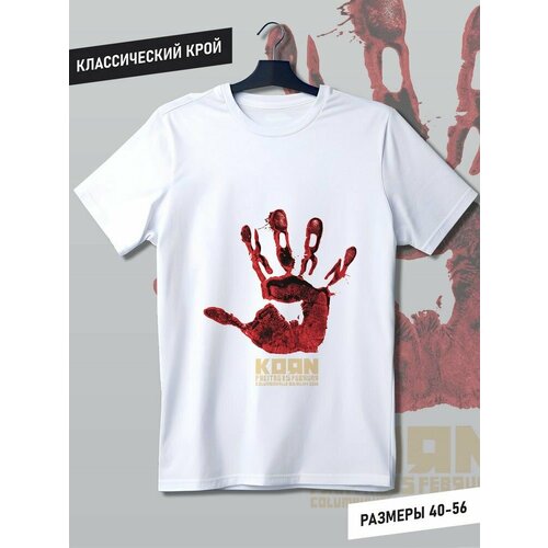 фото Футболка hypnotica, размер l, белый