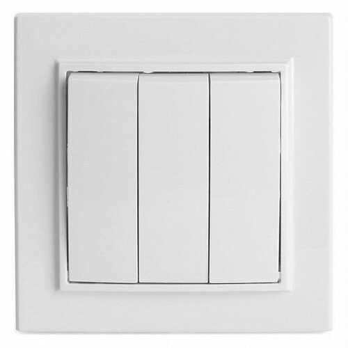 Выключатель трехклавишный Mebelion Эрна 39922 147₽