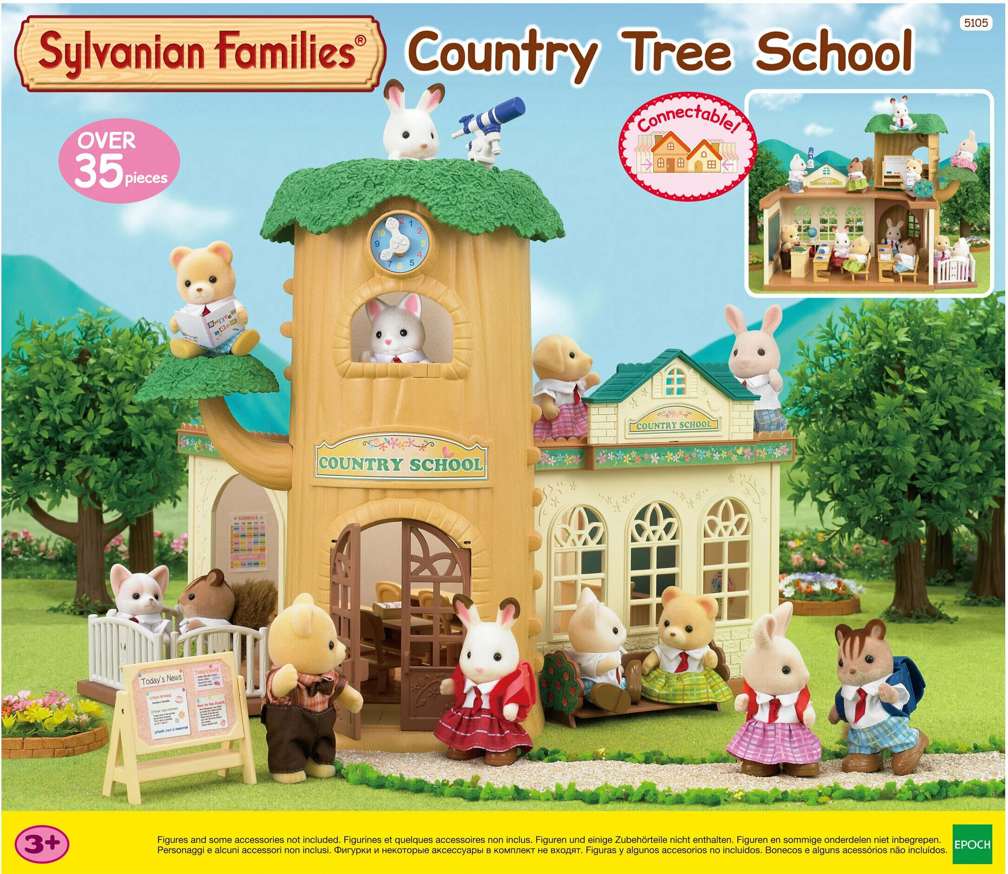 Игровой набор Sylvanian Families Лесная школа 5105 - фото №15