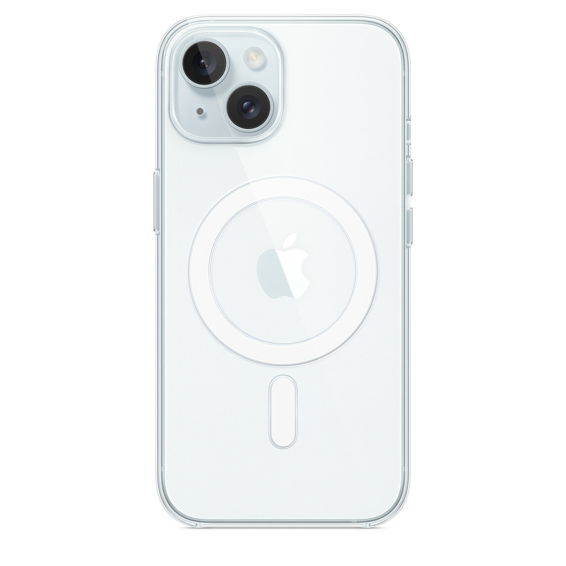 Чехол для iPhone 15 с MagSafe прозрачный