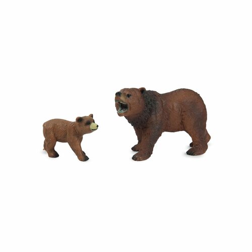 Набор фигурок Attivio Медведи 2шт YS0495073