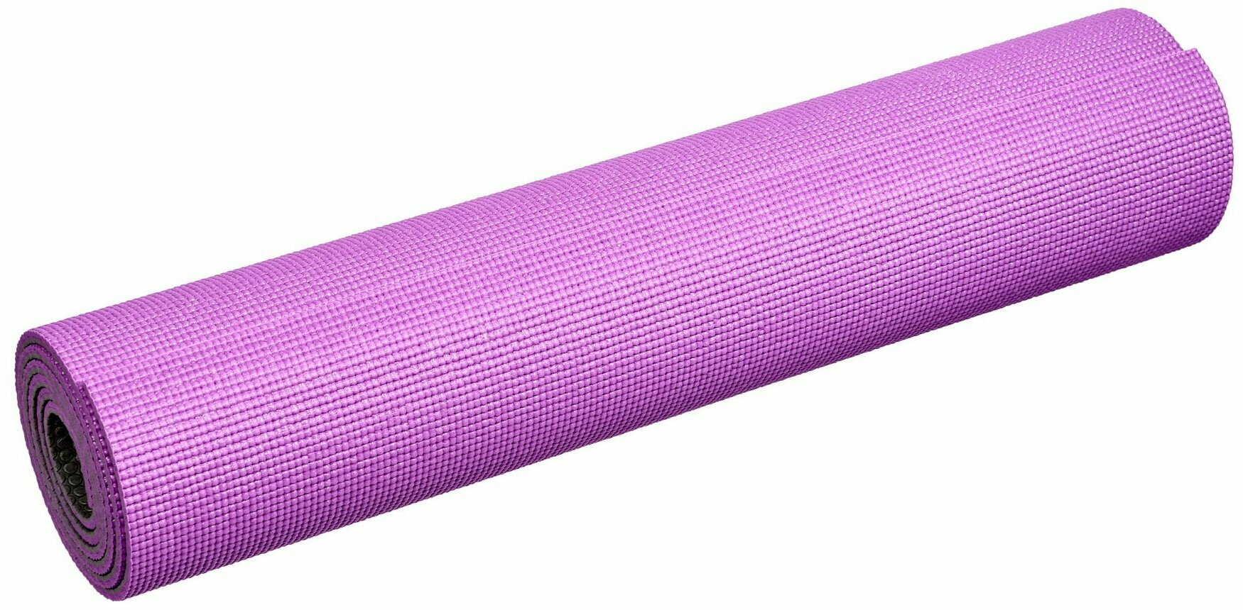 Коврик для йоги и фитнеса Bradex SF 0691 для йоги и фитнеса, 183*61*0,6 см, двухслойный фиолетовый