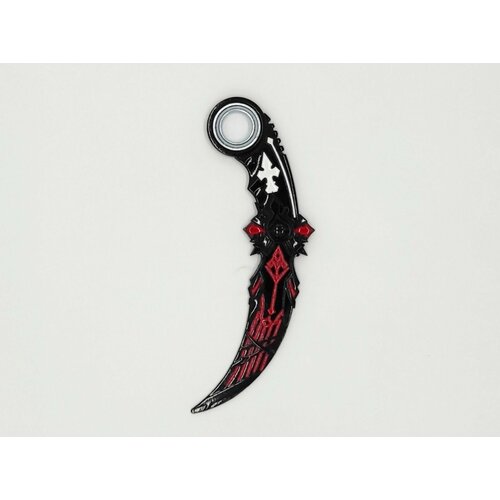 фото Керамбит тренировочный металлический, игрушечный нож нет бренда