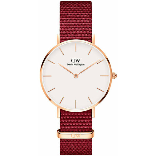 фото Наручные часы daniel wellington, белый, красный