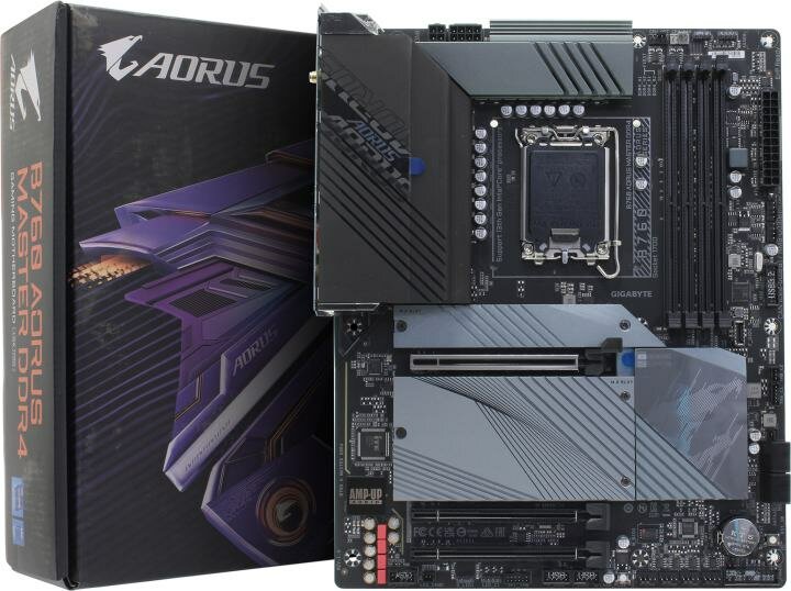 Материнская плата Gigabyte B760 AORUS MASTER DDR4 - фото №14