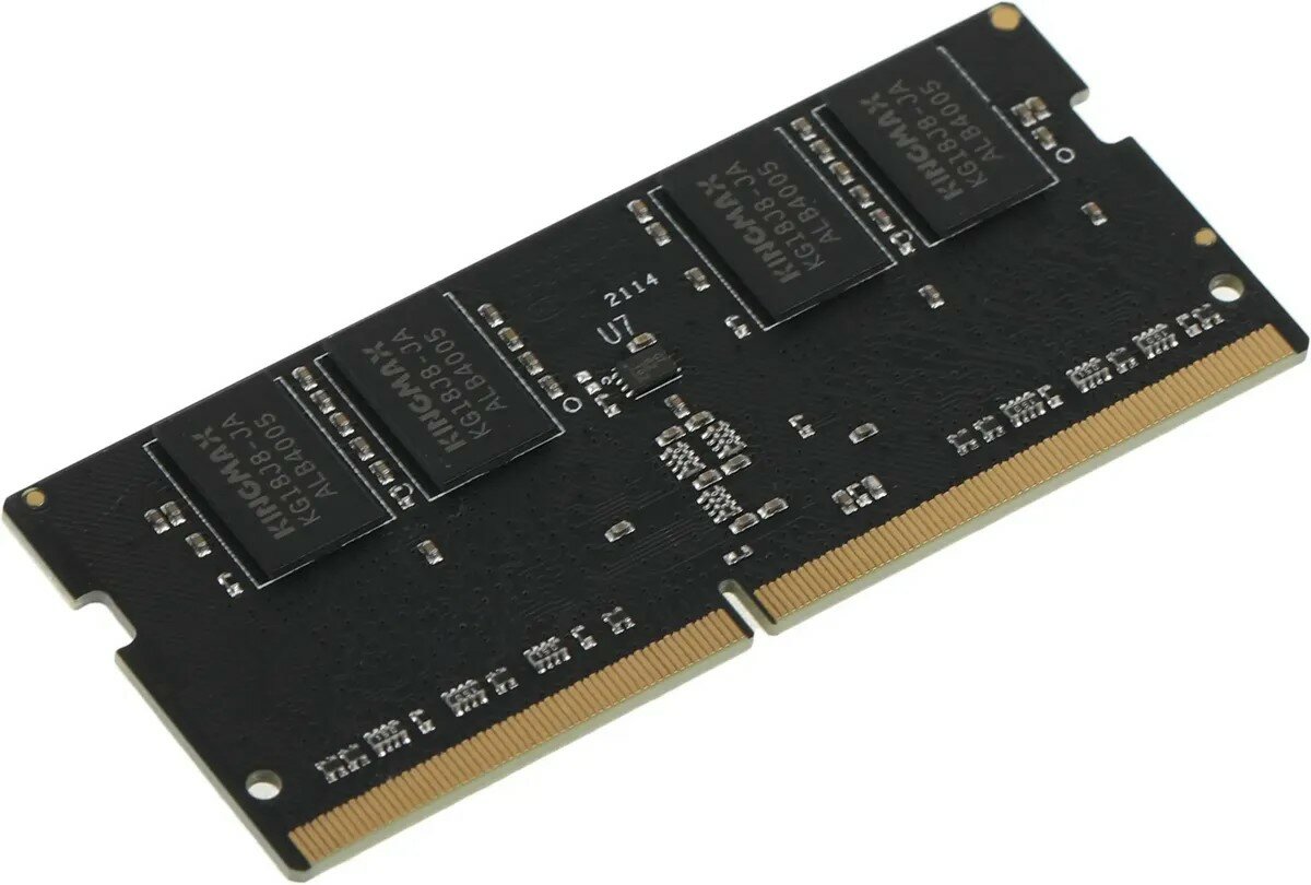 Оперативная память Kingmax SO-DIMM DDR4 8Gb 2666MHz pc-21300 CL19 (KM-SD4-2666-8GS)
