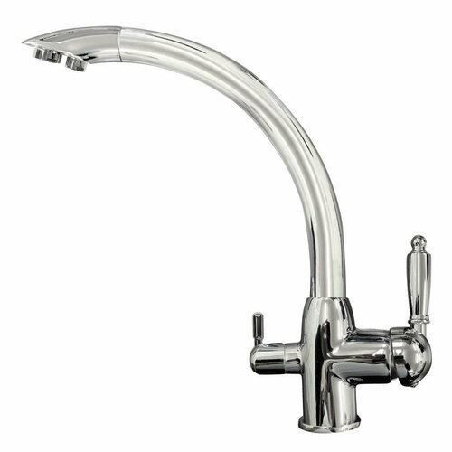 Смеситель для кухни Zigmund & Shtain 1500 ZS нержавеющая сталь полированная