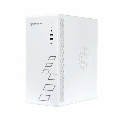 Настольный компьютер Raskat Standart 500 (Intel Core i5 12400, RAM 16Gb, SSD NVMe 480Gb, no OS, kb+ms, white)