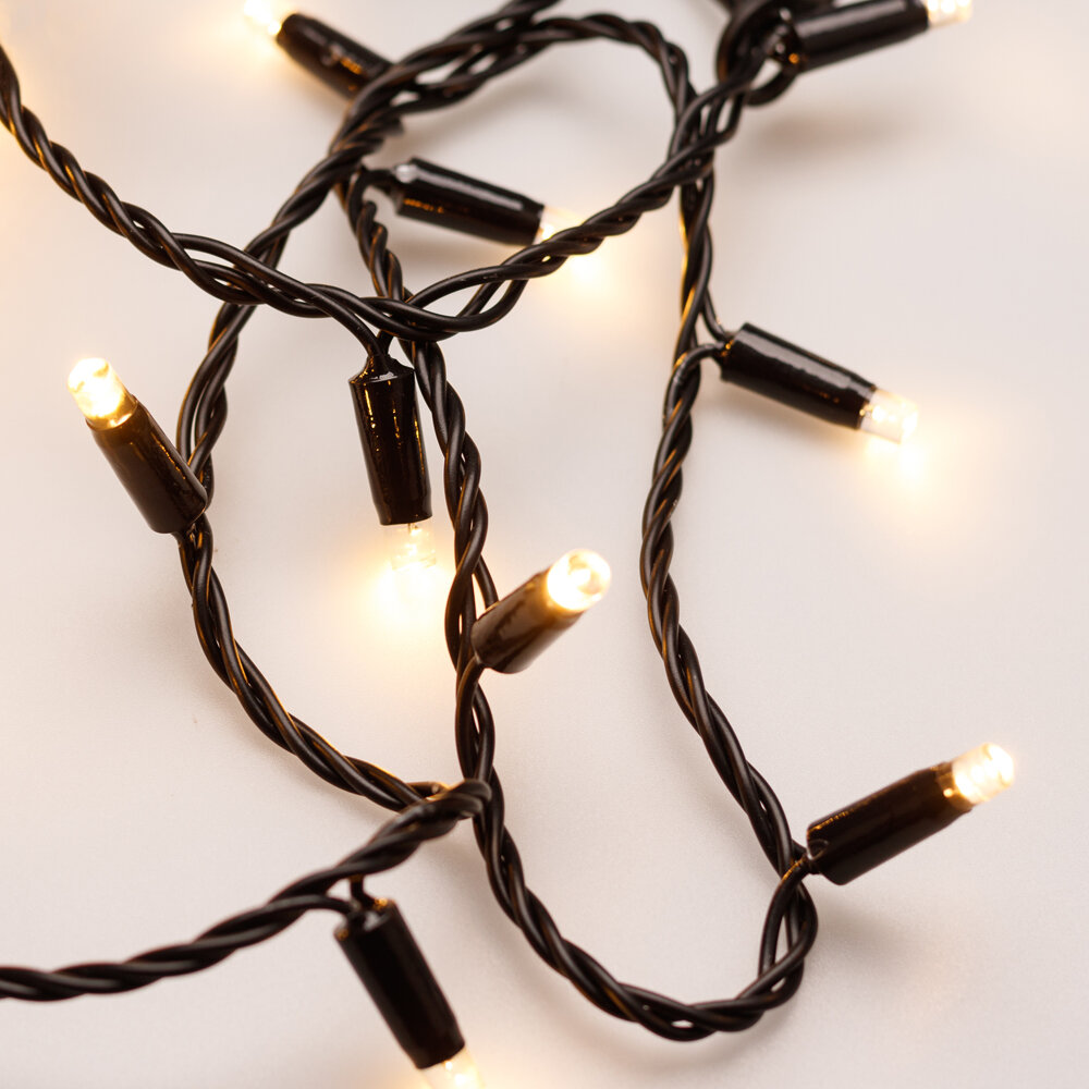 Светодиодная Гирлянда Arlight Ard-string-classic-10000-black-100led-std Warm (230v, 7w) 025794 - фото №6