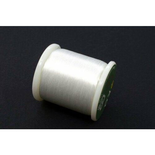 Нить для бисера K.O. Beading Thread, цвет 03IV молочный, длина 50м, 100% нейлон, 1030-050, 1шт нить для бисера k o beading thread цвет 06rd красный длина 50м 100% нейлон 1030 282 1шт