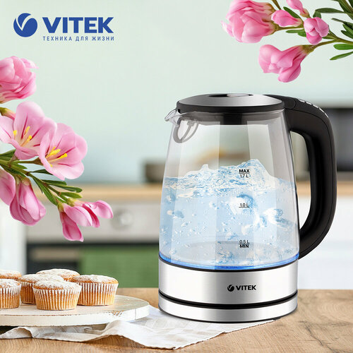 Чайник Metropolis VITEK VT-8828 чайник vitek vt 7087 серебристый