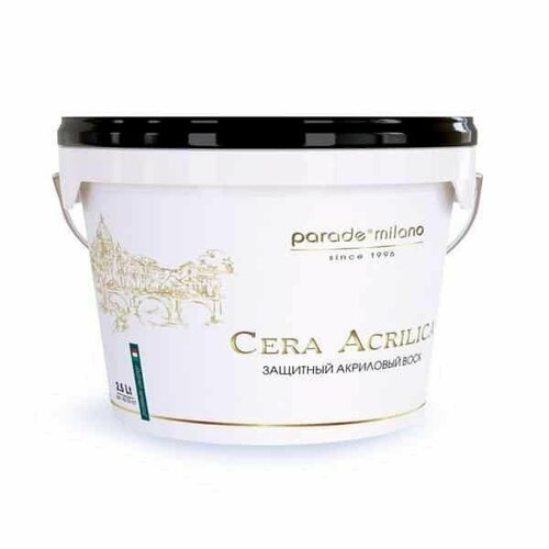 Декоративный защитный воск акриловый PARADE Cera Acrilica 25л подарок на день рождения мужчине любимому папе дедушке парню 7220₽