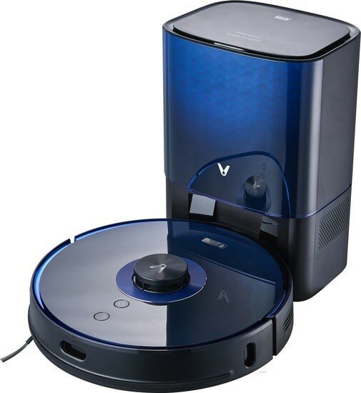 Робот-пылесос Viomi Vacuum cleaning Robot S9 UV Black V-RVCLMD28C - фото №2