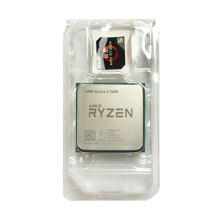 Процессор AMD Ryzen 5 2600 (AM4, 6/12 до 3.9 ГГц, DDR4 2933 МГц) OEM