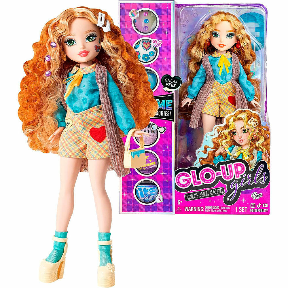 Far Out Toys Кукла Glo-Up Girls Роуз Far Out Toys FAR83016