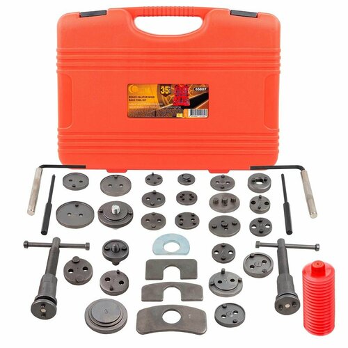 Набор инструментов для обслуживания тормозных цилиндров 35пр. FORSTIME FT-65807