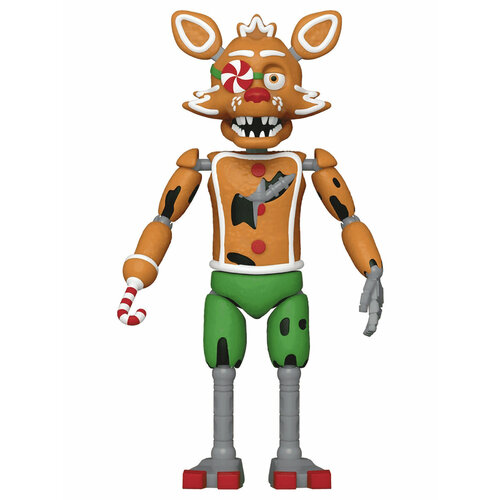 Фигурка Funko Action Figure Games FNAF Holiday Gingerbread Foxy 72483 оригинальная фигурка фнаф капитан фокси аниматроник captain foxy