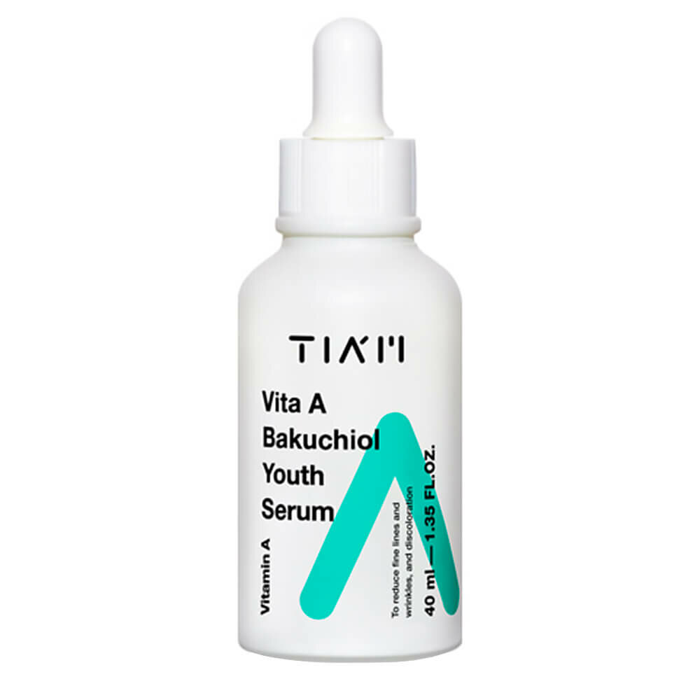 TIAM Сыворотка с ретинолом и бакучиолом, Vita A Bakuchiol Youth Serum, 40 мл