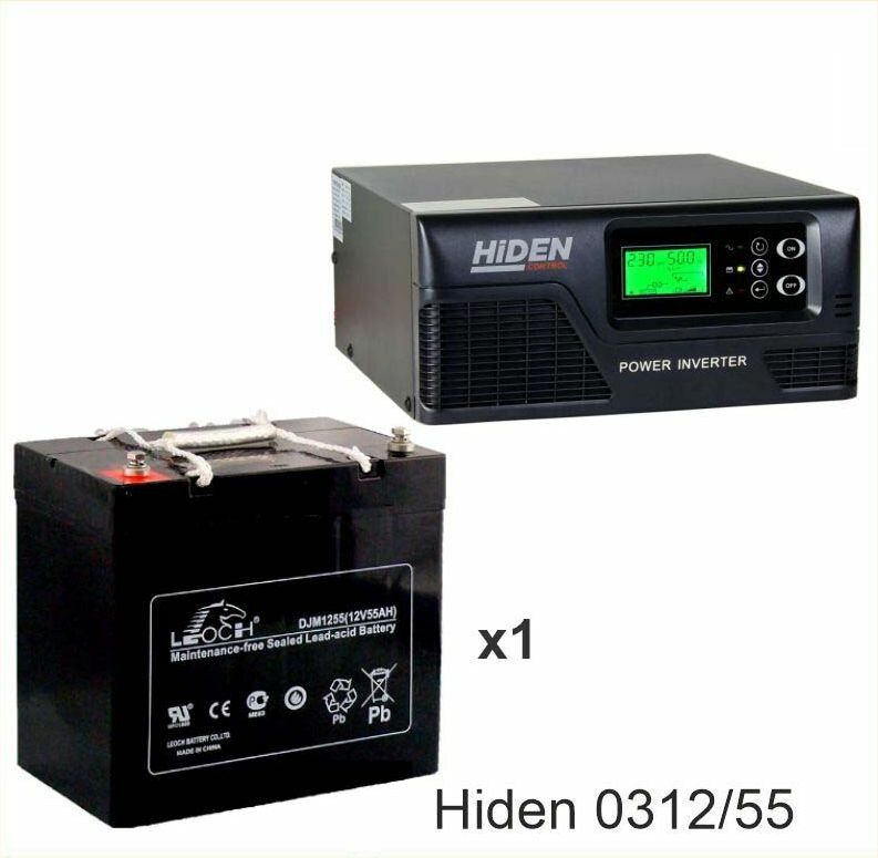 ИБП Hiden Control HPS20-0312 + LEOCH DJM1255