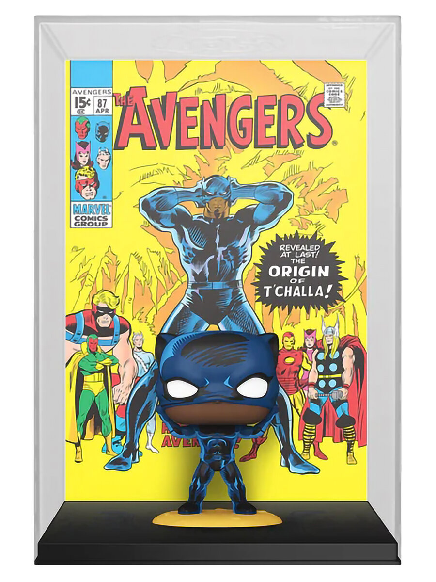 Фигурка Funko POP! Comic Covers Marvel Avengers #87 Black Panther (Exc) (36) 74442