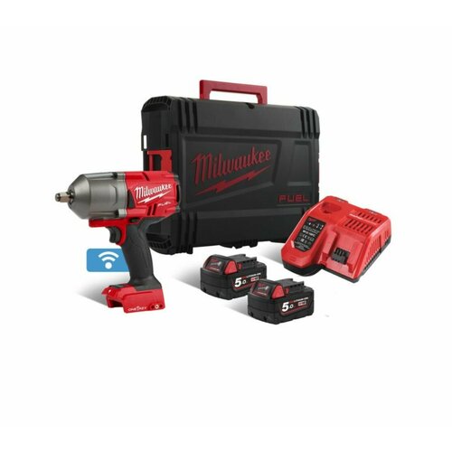 Аккумуляторный высокомоментный импульсный гайковерт с фиксацией фрикционным кольцом M18 FUEL ONE-KEY 1 Milwaukee 4933459733 13799900₽