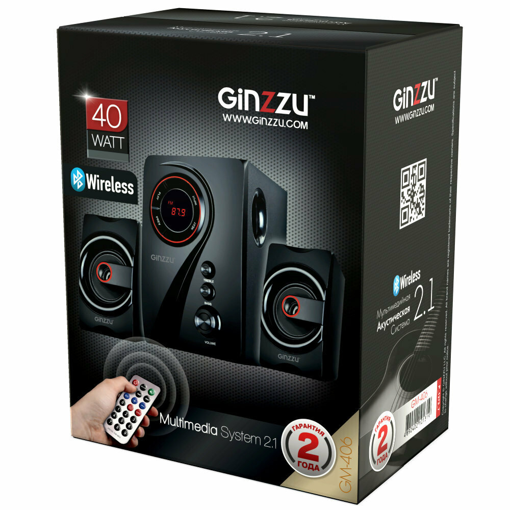 Компьютерная акустика Ginzzu GM-406