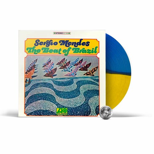 Sergio Mendes - The Beat Of Brazil (coloured) (LP) 2020 Yellow Blue, Limited Виниловая пластинка эдсон джон уроки дизайна от apple