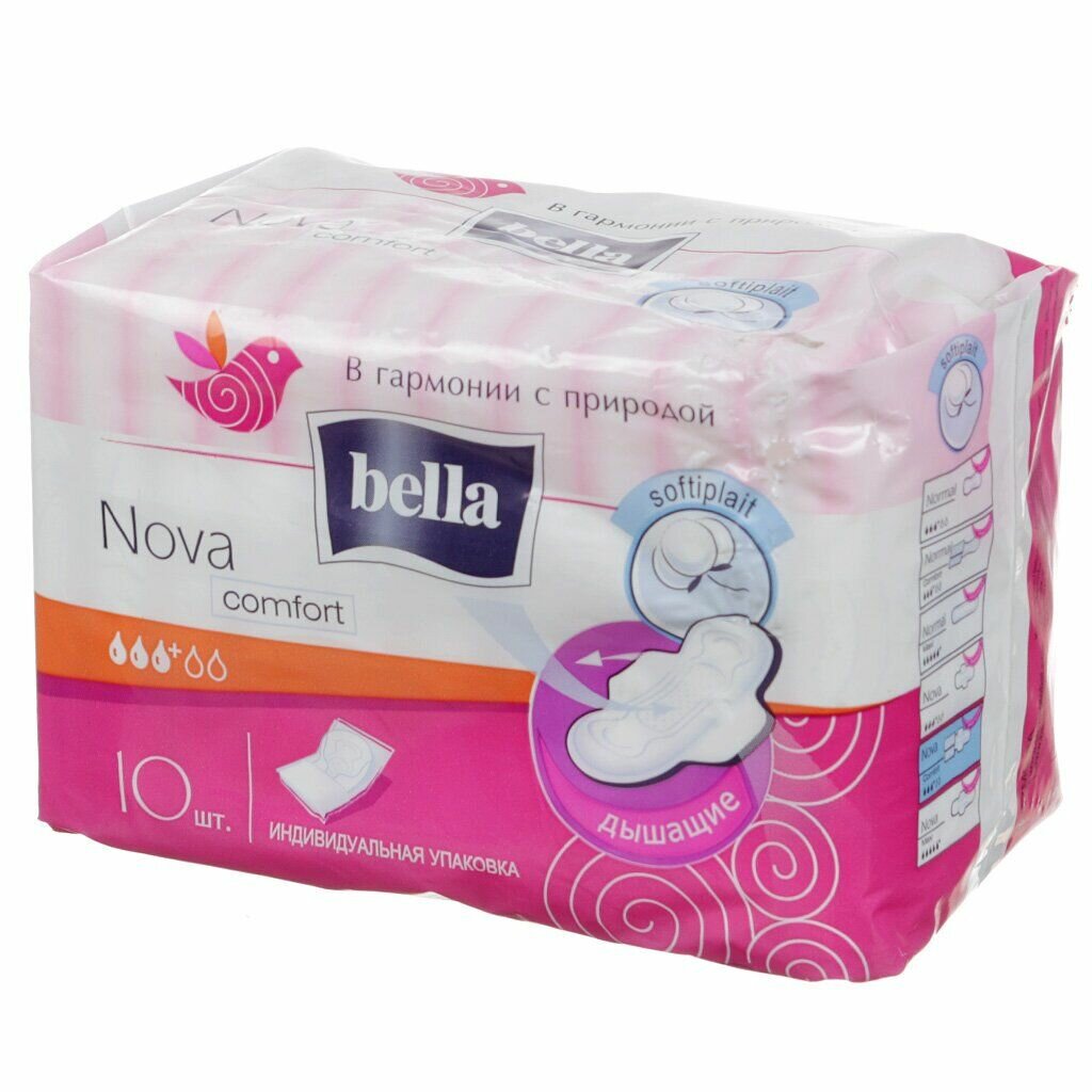 Гигиенические прокладки Bella Nova Comfort, 10шт. - фото №9